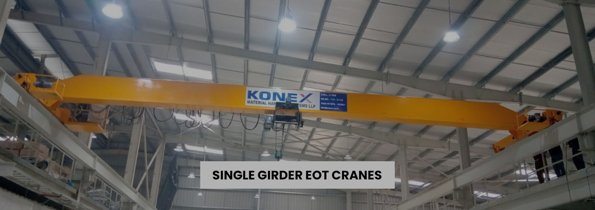 Why Manufacturing Plants Prefer Single Girder Overhead Cranes