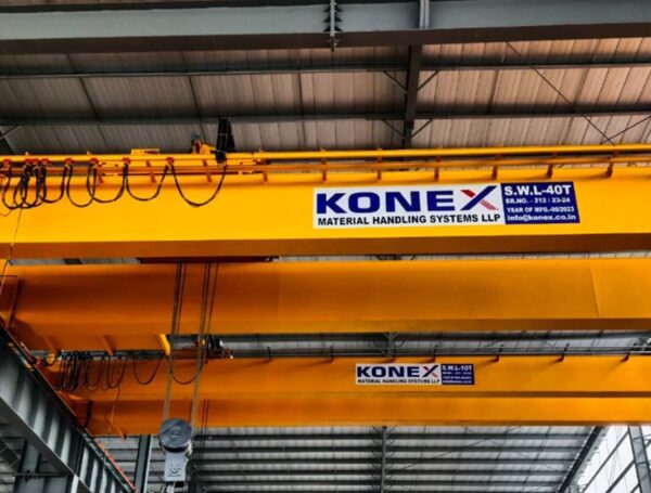 How Konex Cranes Revolutionize Heavy Material Handling Across Industries in India