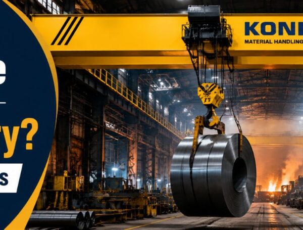 Which Type of Crane is used in the Steel Industry?