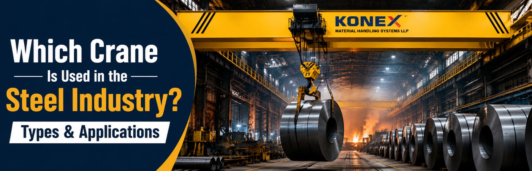 Which Type of Crane is used in the Steel Industry?