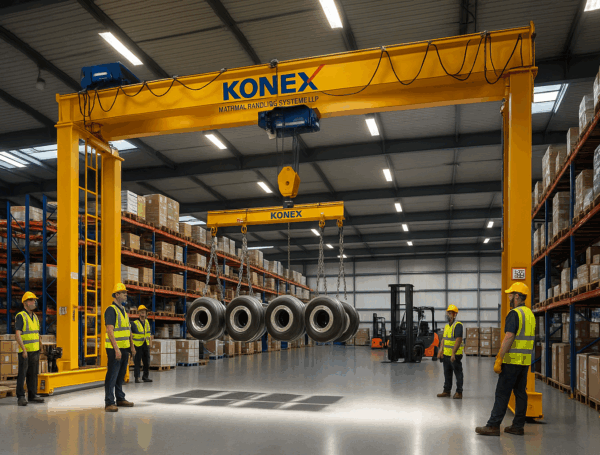 Benefits of Using Gantry Crane in Warehouses & Workshops