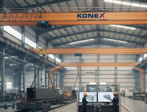 Top 10 Material Handling Problems Industries Face & How Konex Cranes Solve Them