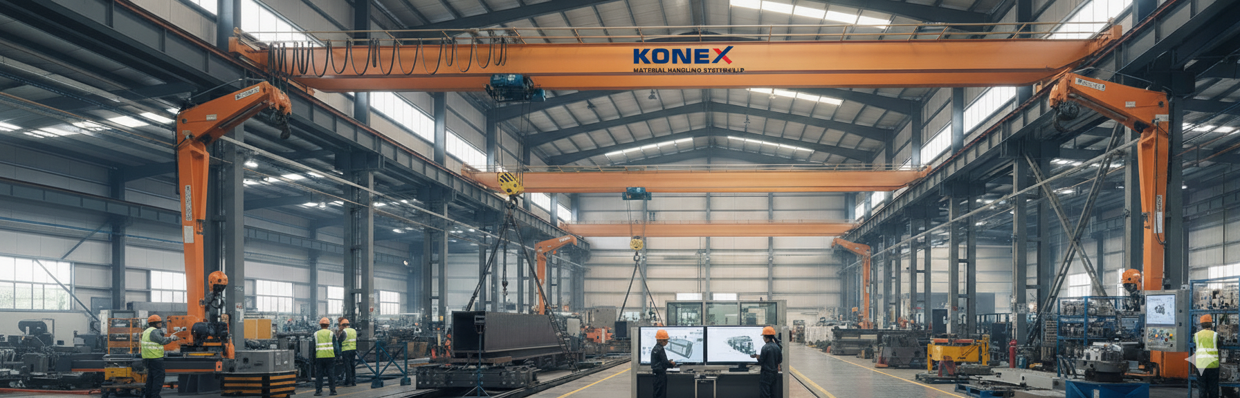 Top 10 Material Handling Problems Industries Face & How Konex Cranes Solve Them