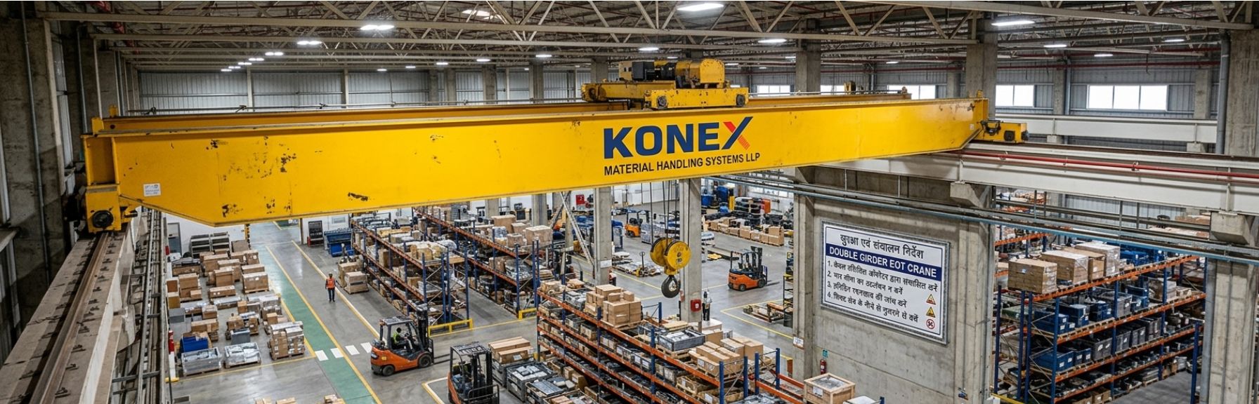 Optimizing Warehouse Efficiency with an Single Girder EOT Crane System