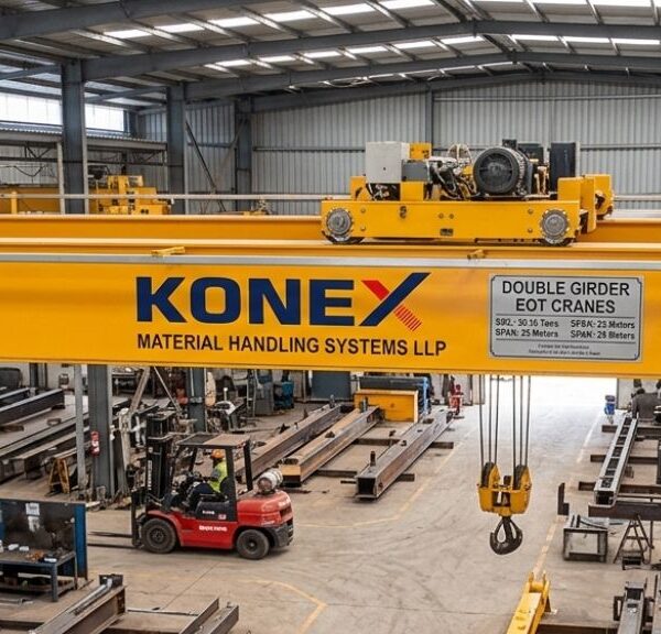 How Do Double Girder EOT Cranes Improve Vertical Lifting Height?