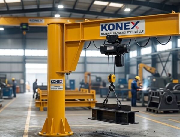 JIB Cranes for Factories: Benefits, Uses, and Installation Guide