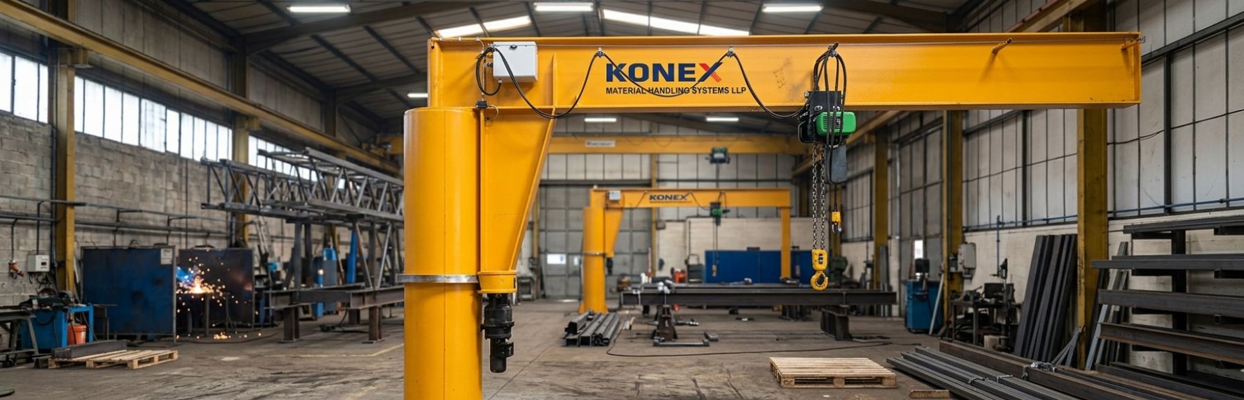 Why a Wall-Mounted Jib Crane is the Best Solution for Tight Industrial Spaces