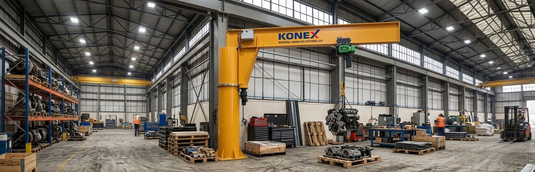 How to Transform Your Workshop Productivity with One JIB Crane