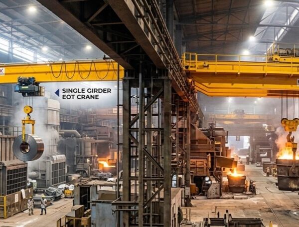 Why Your Steel Plant Needs a Custom EOT Crane Upgrade Now