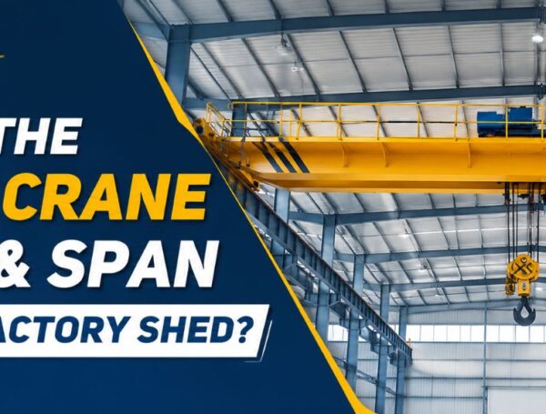 How to Determine the Right EOT Crane Capacity & Span for Your New Factory Shed?