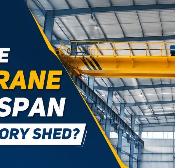 How to Determine the Right EOT Crane Capacity & Span for Your New Factory Shed?