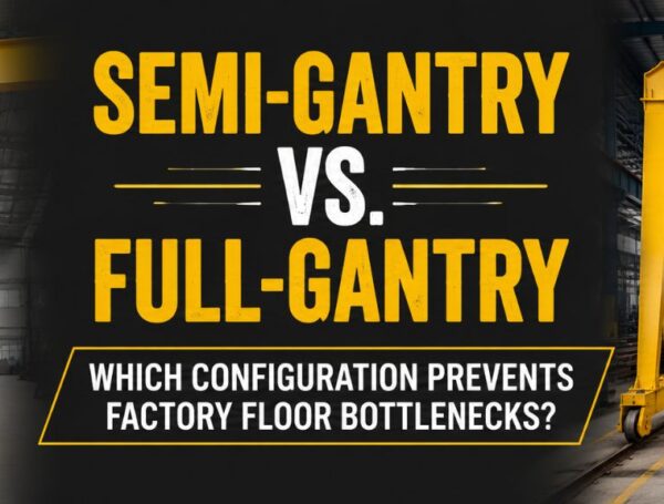Semi-Gantry Crane vs. Full-Gantry Crane: Which Configuration Prevents Factory Floor Bottlenecks?