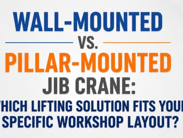 Wall-Mounted vs. Pillar-Mounted JIB Crane: Which Lifting Solution Fits Your Specific Workshop Layout?