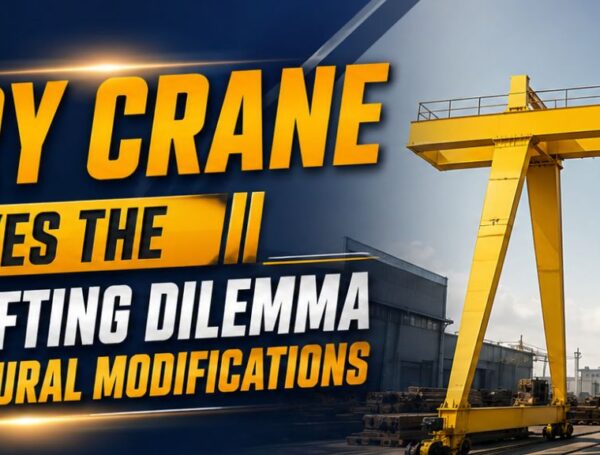 How a Gantry Crane Solves the Overhead Lifting Dilemma Without Structural Modifications