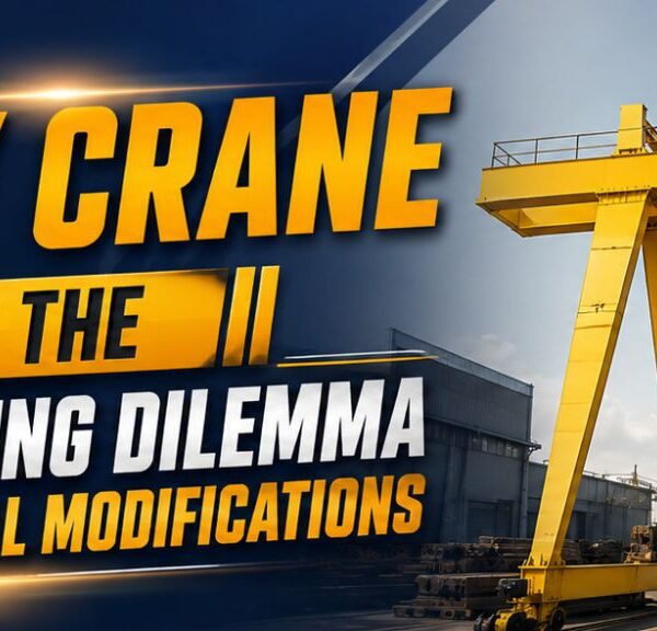 How a Gantry Crane Solves the Overhead Lifting Dilemma Without Structural Modifications