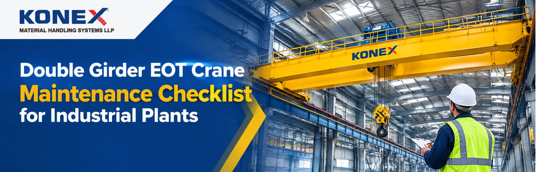 Double Girder EOT Crane Maintenance Checklist for Industrial Plants